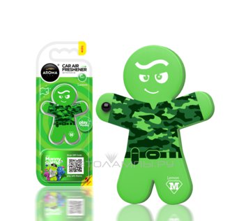 Manny Lemon Ароматизатор (гель, универсал.) зеленый, с плеером. 92995