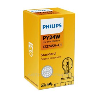 PY24W 12V- 24W (PGU20/4) (����������� ������) HiPerVision Silver Vision 12274SV+C1